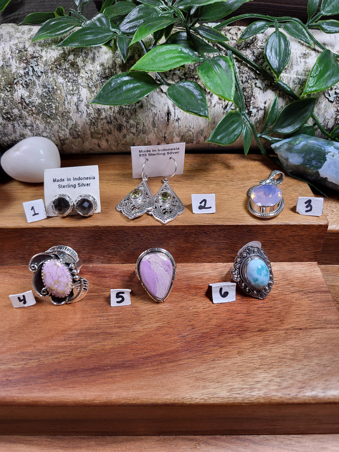 RESERVED FOR: Mary Gay Cornell-9/12/2024 -6 Sterling Silver Items