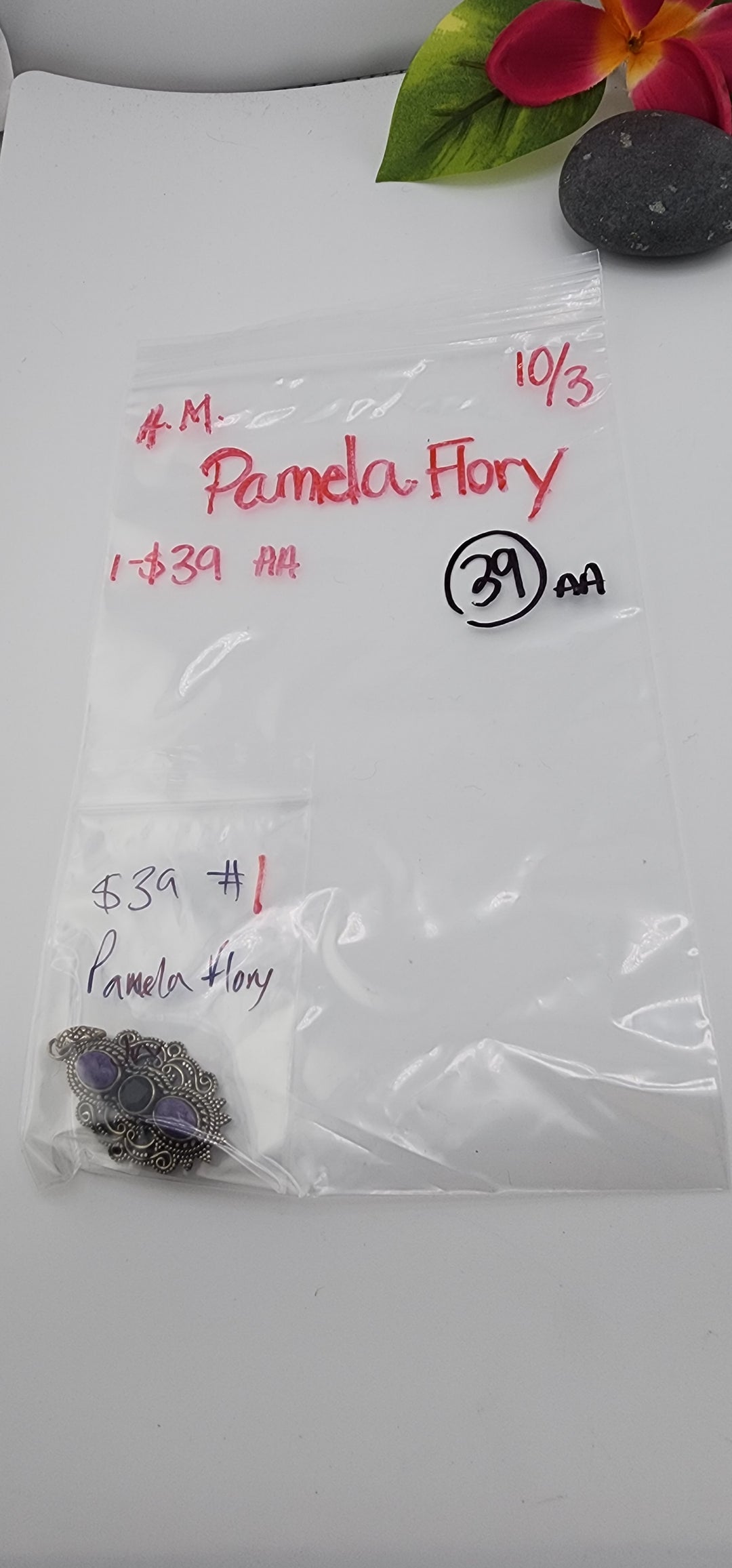 AM SHOW 48HR RESERVED FOR: Pamela Flory  - 10/3/2025 FL tiktok Live Show - 1 Sterling Silver Items