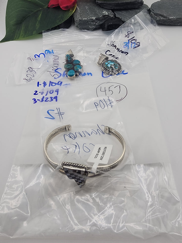 Shannon Coke - 3/12/26 - 3 925 Sterling Silver Items