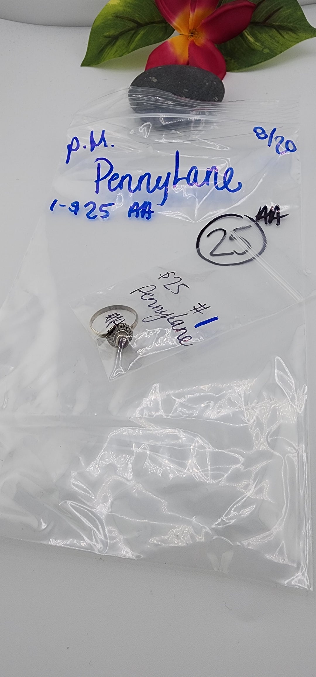PM SHOW 48HR - RESERVED FOR: PennyLane- 8/20/2025 FL tiktok Live Show - 1 Sterling Silver Items