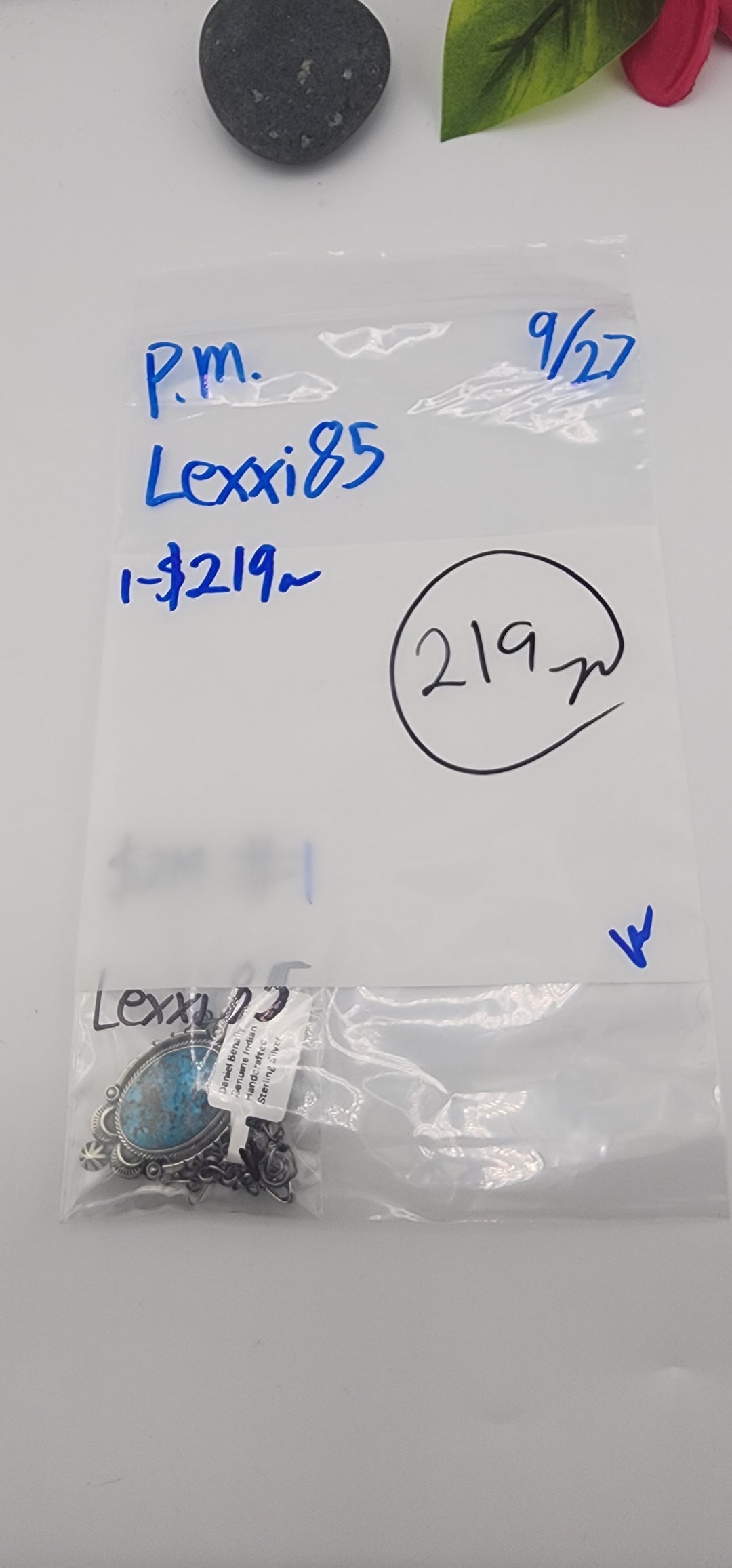 PM SHOW 48HR - RESERVED FOR: Lexxi85 - 9/27/2025 FL tiktok Live Show - 1 Sterling Silver Items