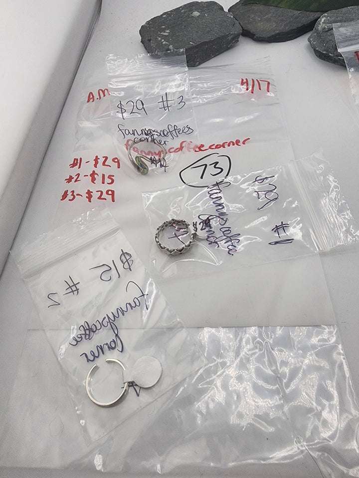 fannyscoffeecorner-4/17/26 - 3 925 Sterling Silver Items