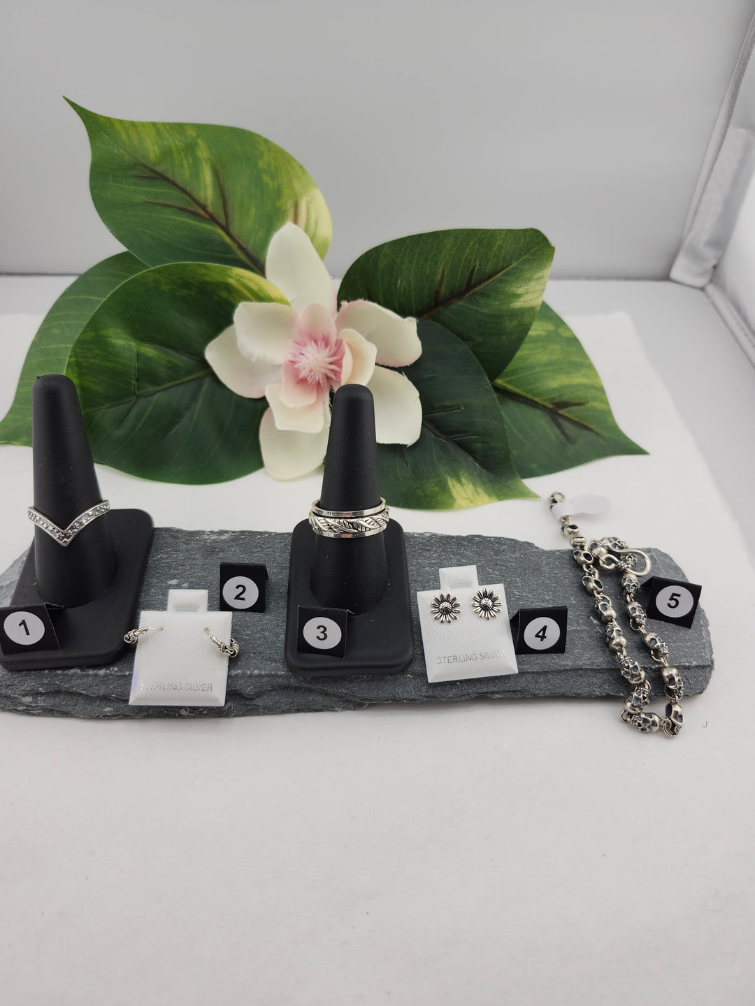 RESERVED FOR:  Kris -12/20/2024 - 5 Sterling Silver Items