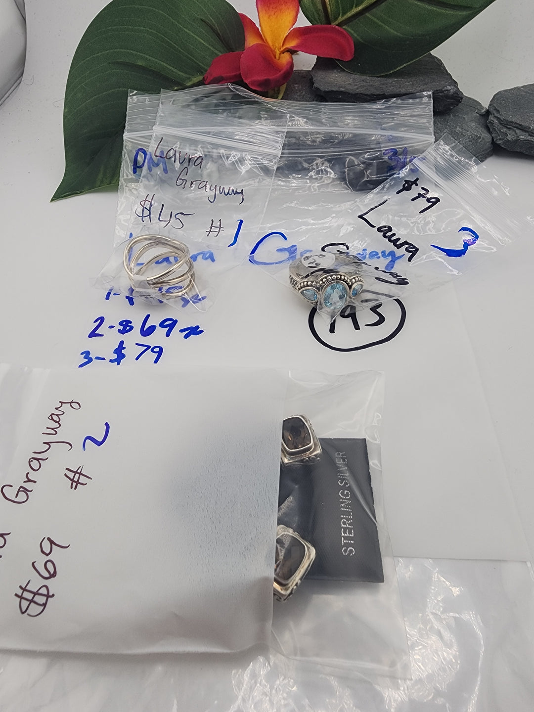 Laura grayway - 3/5/26 -3-  925 Sterling Silver Items