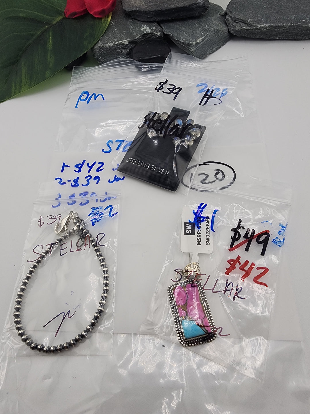 STELLAR- 2/26/26 -3 925 Sterling Silver Items