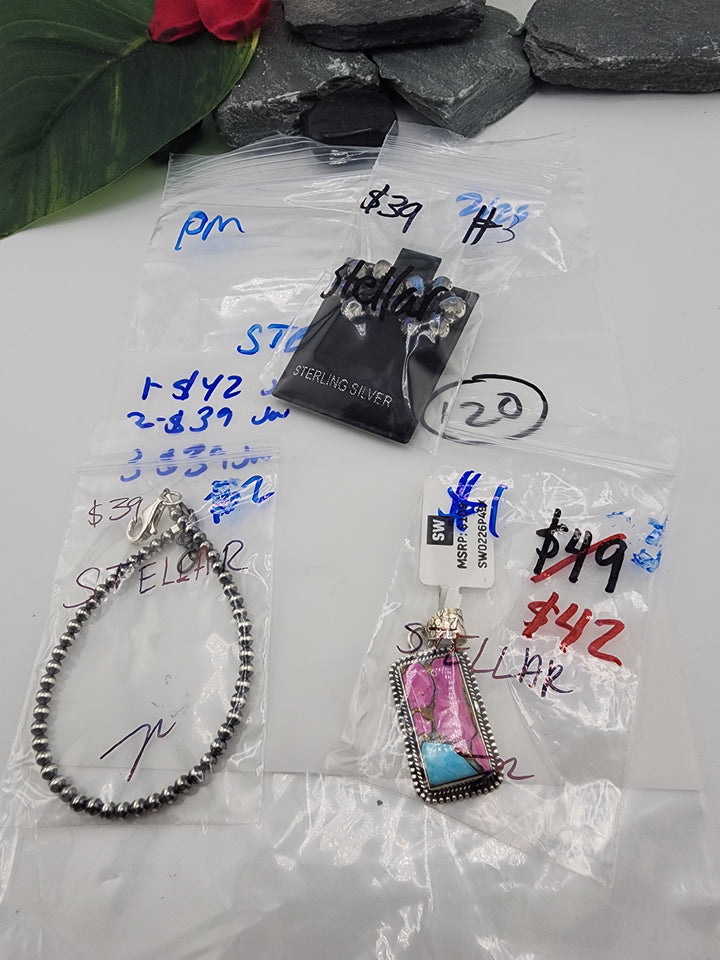 STELLAR- 2/26/26 -3 925 Sterling Silver Items
