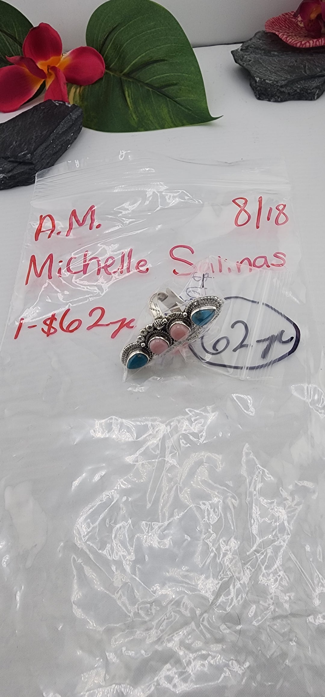 AM SHOW 48HR - RESERVED FOR: Michele Salinas  - 8/18/2025 FL tiktok Live Show - 1 Sterling Silver Items