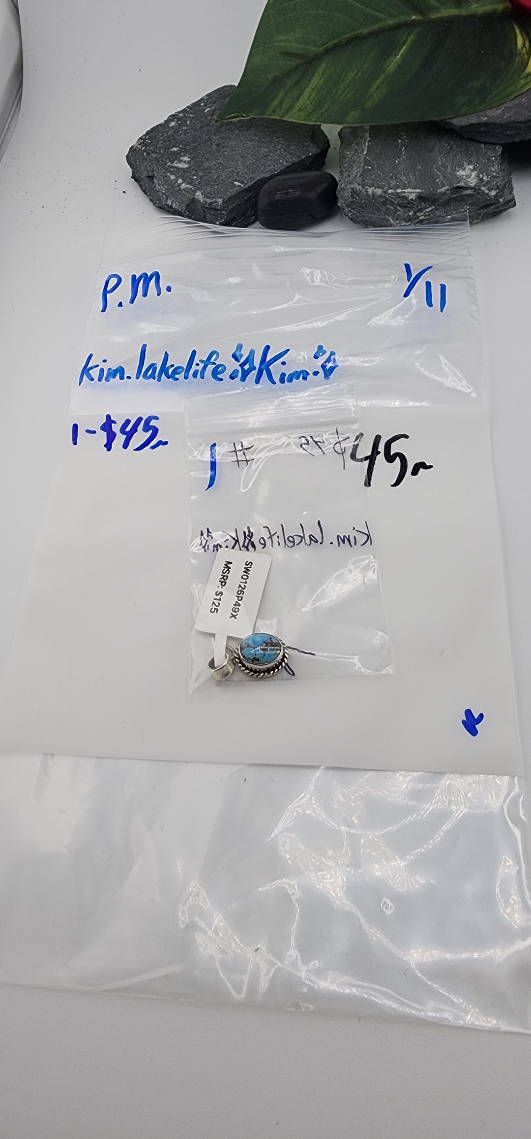 Custom sterling silver items - PM SHOW RESERVED FOR: kim.lakelife✨Kim✨ - 1/11/2026 tiktok Live Show - 1 Sterling Silver Items