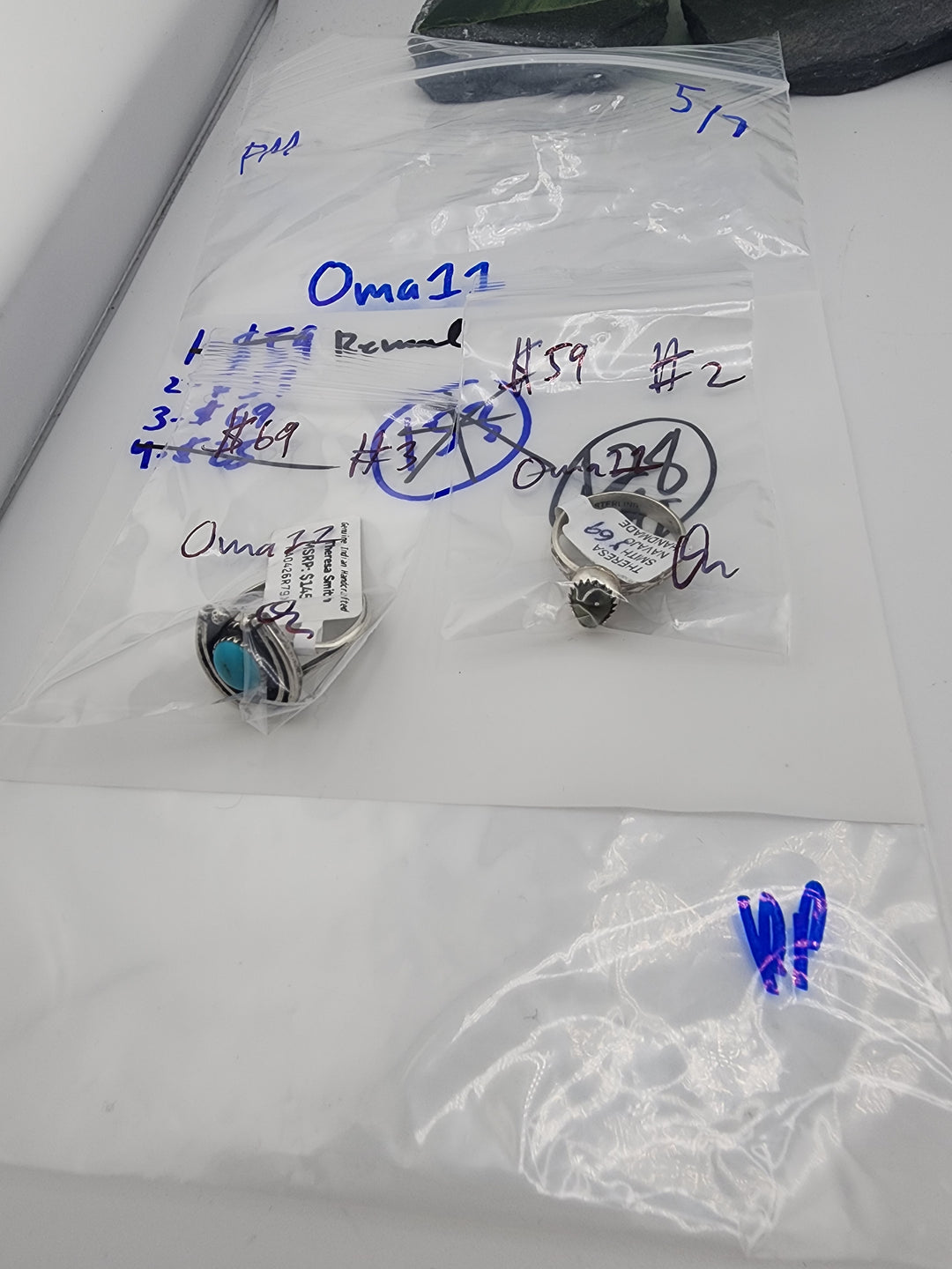 Oma11 - 5/7/26 PM - 2 925 Sterling Silver Items