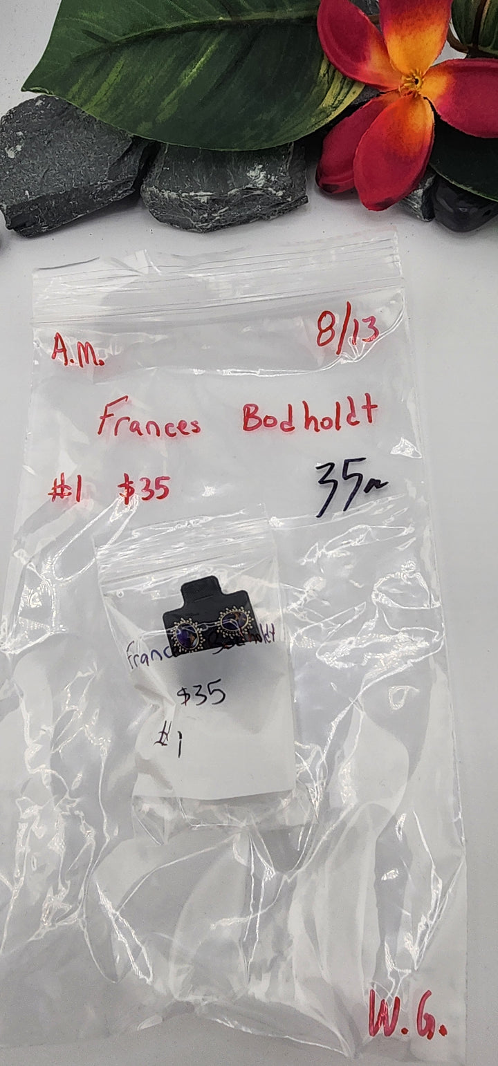 AM SHOW 48HR - RESERVED FOR: Frances Bodholdt - 8/13/2025 FL tiktok Live Show - 1 Sterling Silver Itemsa