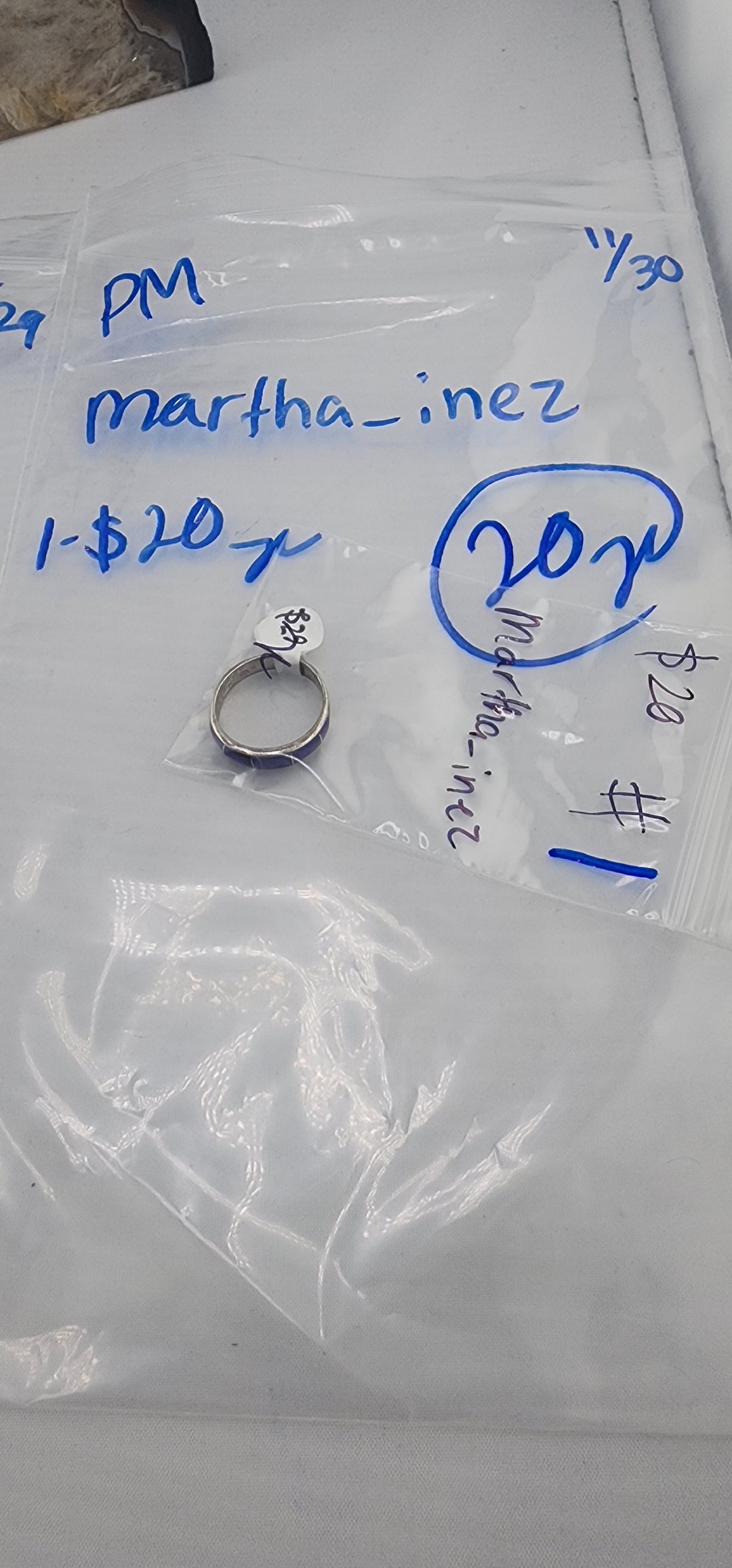 PM SHOW 48HR - RESERVED FOR: martha_inez - 11/30/2025 tiktok Live Show - 1 Sterling Silver Items