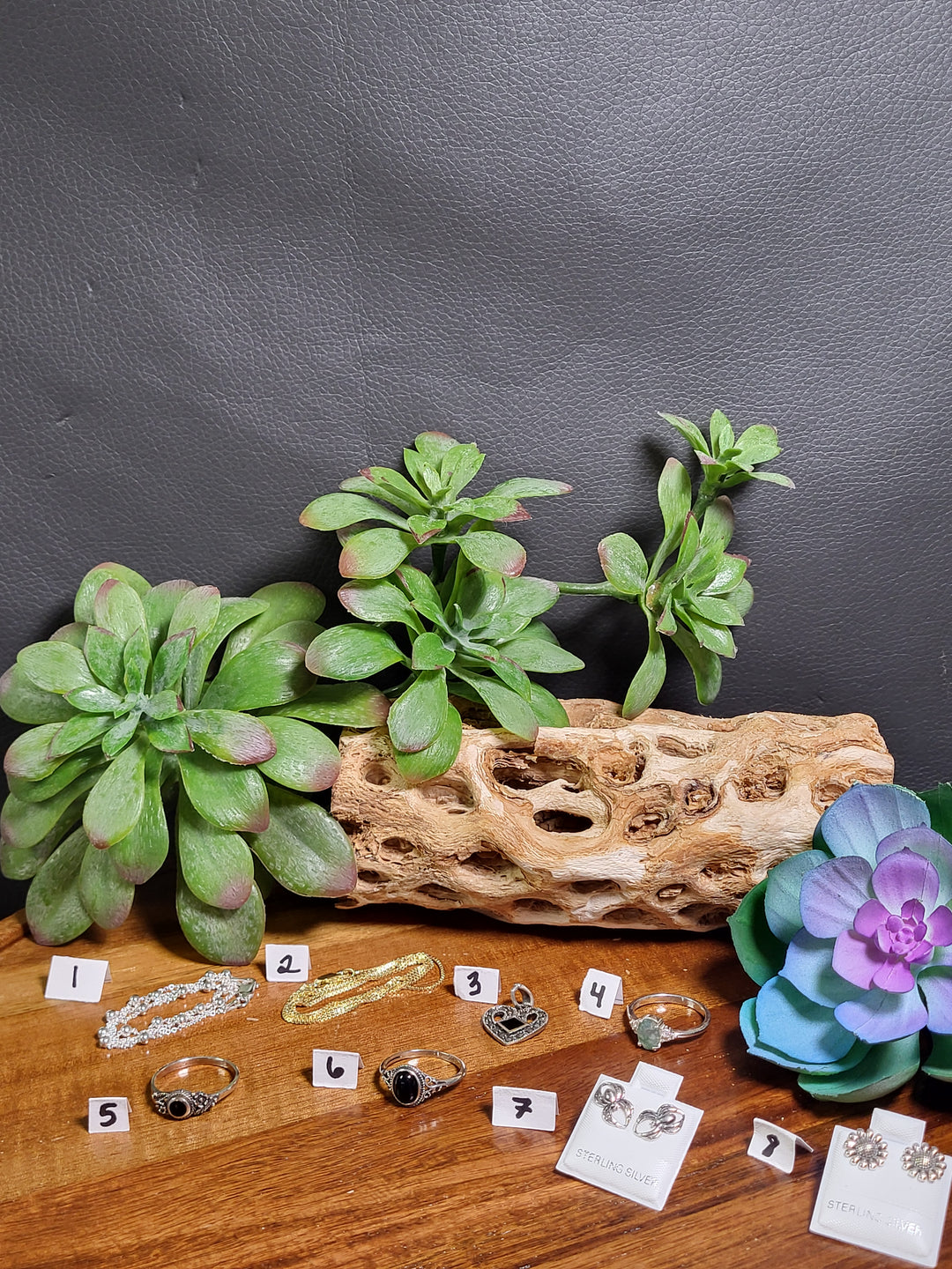 RESERVED FOR: candycoloredglasses 8/17/24- 8 Sterling Silver Items