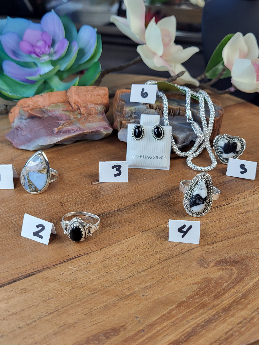 RESERVED FOR: Toni Trickel Hall-7/5/24-6 Sterling Silver Items