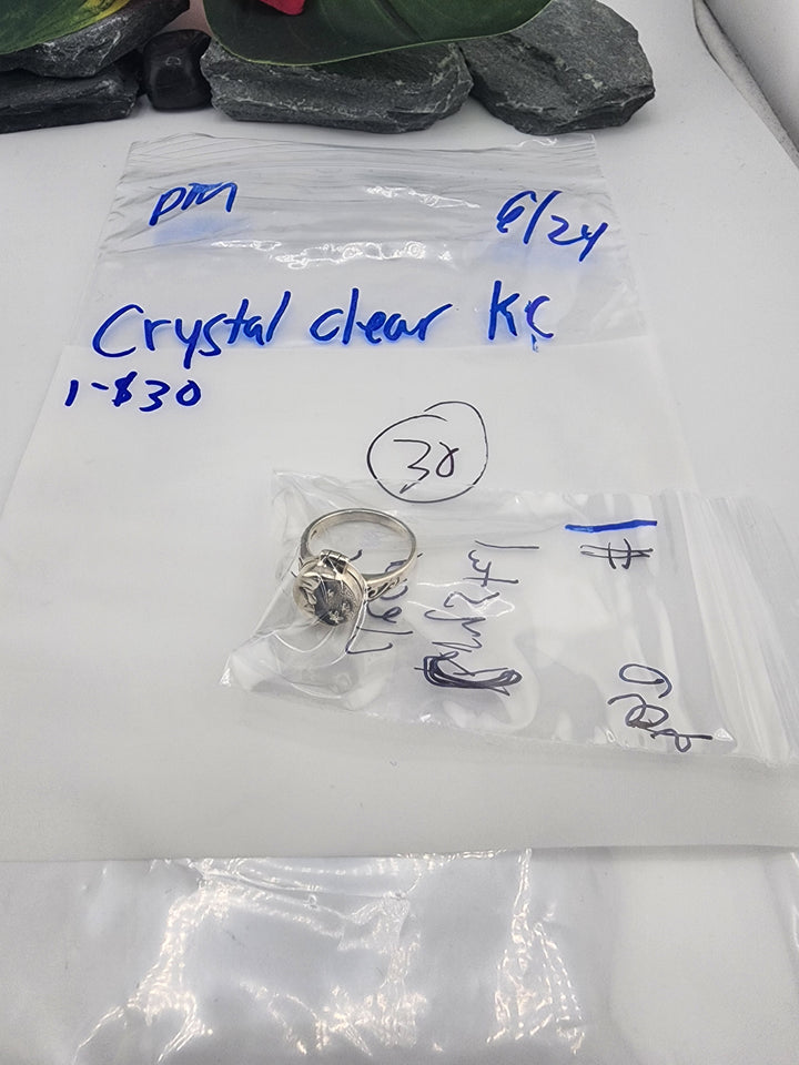 Crystal Clear KC - 6/24/26 PM - 1 925 Sterling Silver