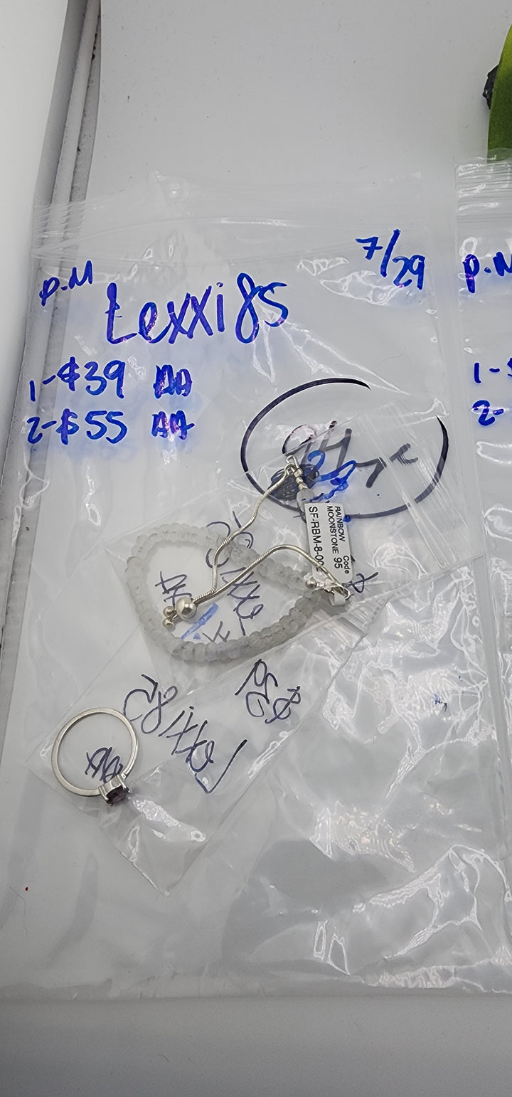PM SHOW 48HR - RESERVED FOR: Lexxi85 - 7/29/2025 FL tiktok Live Show - 2 Sterling Silver Items