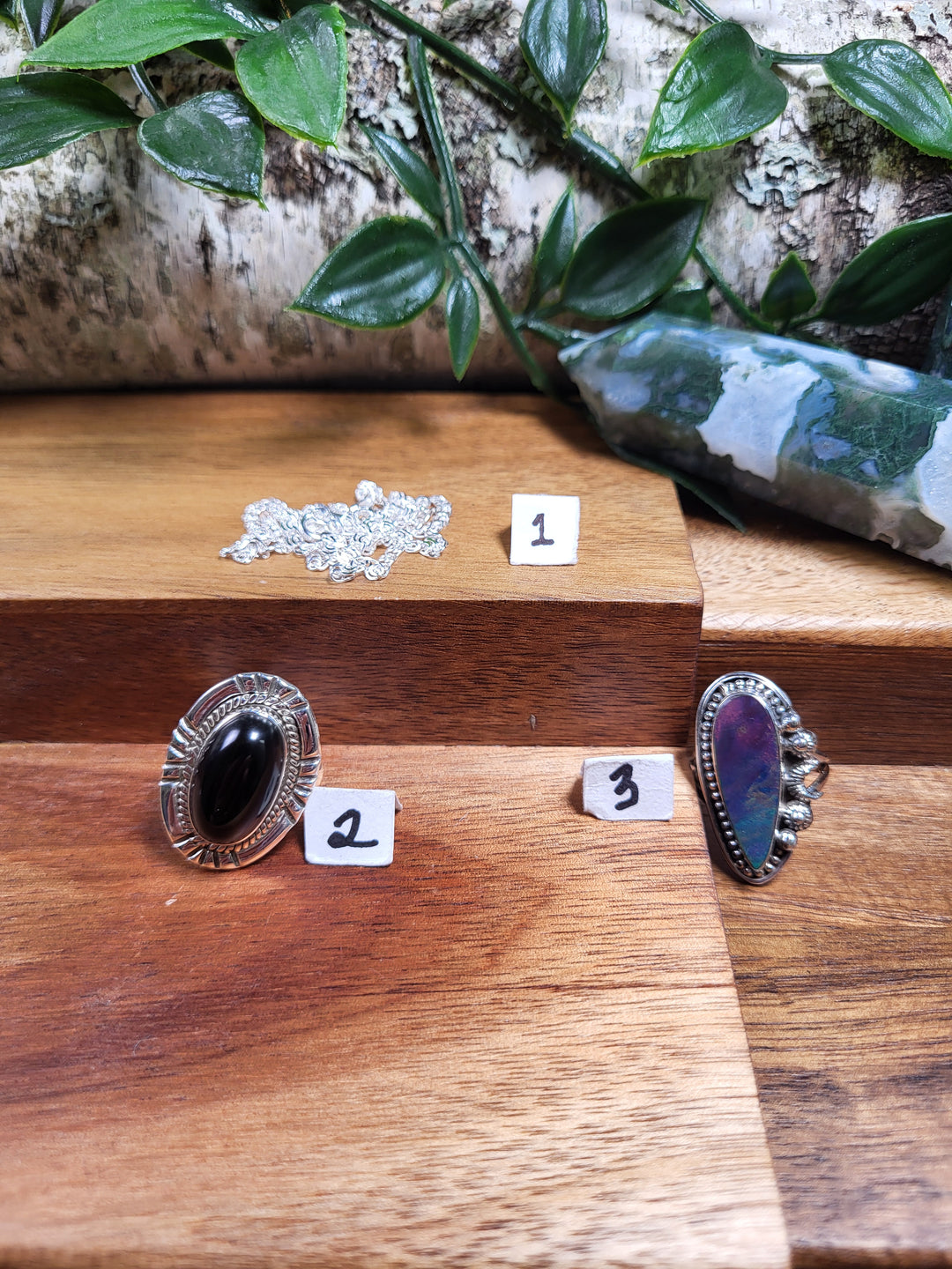 RESERVED FOR: HorrorGalSusan-9/12/2024 -3 Sterling Silver Items