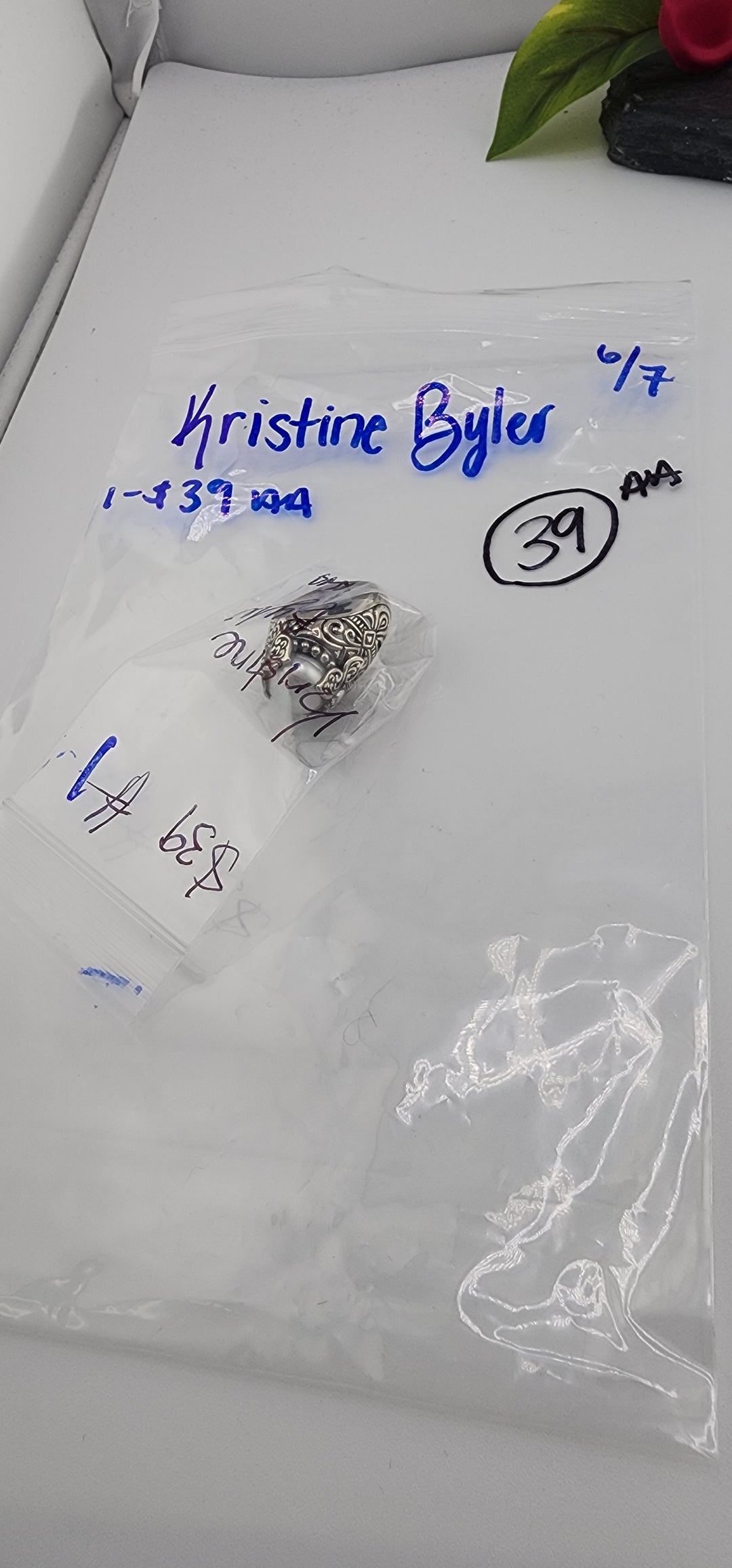 RESERVED FOR: Kristine Byler - 6/7/2025 FL tiktok Live Show - 1 Sterling Silver Items