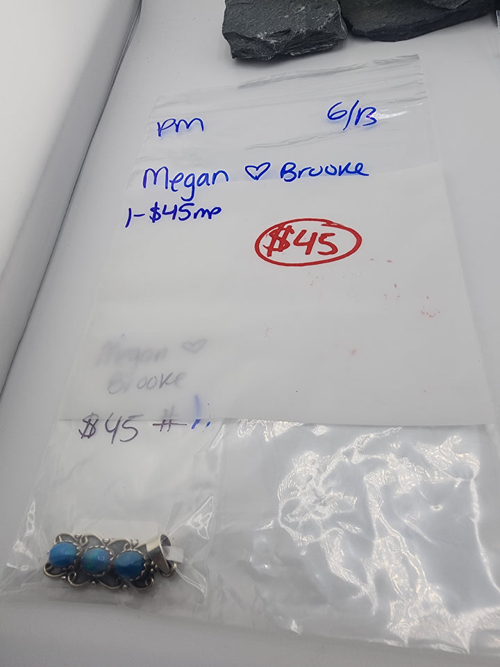 Megan ❤️ Brooke - 6/13/26 PM - 1 925 Sterling Silver
