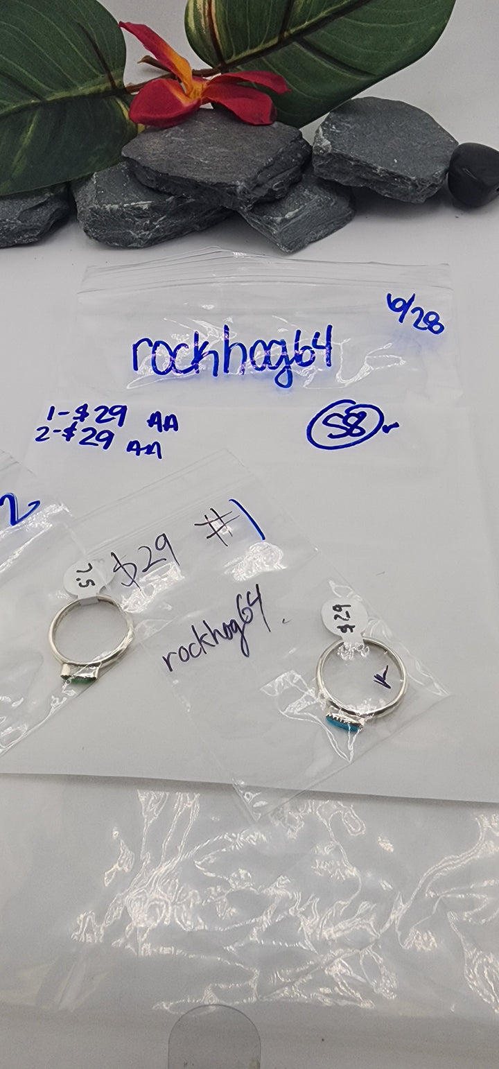 48HR - RESERVED FOR: rockhog64 - 6/28/2025 FL tiktok Live Show - 2 Sterling Silver Items