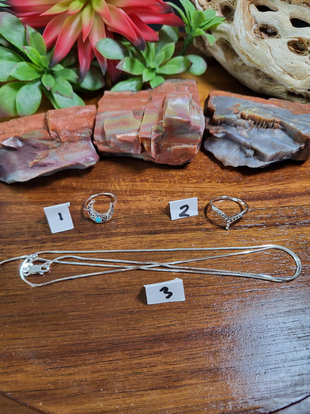 RESERVED FOR: Pammie Sue 7/25/24- 3 Sterling Silver Items