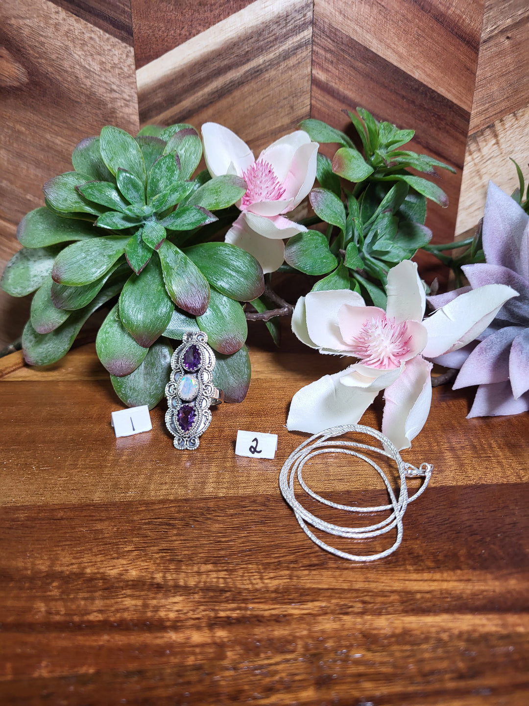 RESERVED FOR: Tammy Jovell 8/9/24- 2 Sterling Silver Items