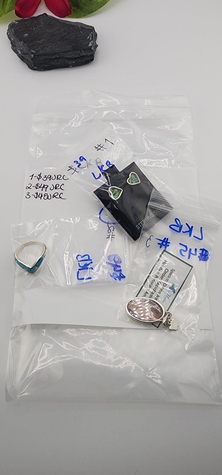 RESERVED FOR:  LKB - 6/9/2025 tiktok Live Show - Sterling Silver Items