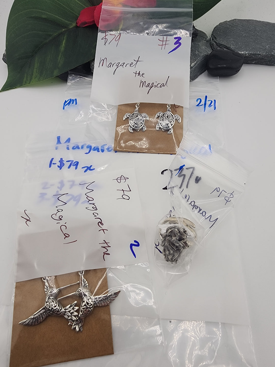 Margaret the Magical - 2/21/26 - 3 925 Sterling Silver Items