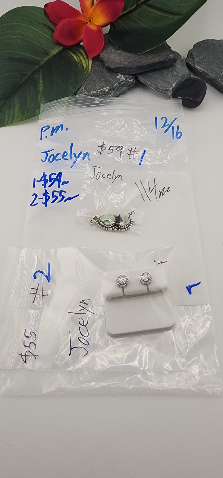 PM SHOW 48HR - RESERVED FOR: Jocelyn - 12/16/2025 tiktok Live Show - 2 Sterling Silver Items