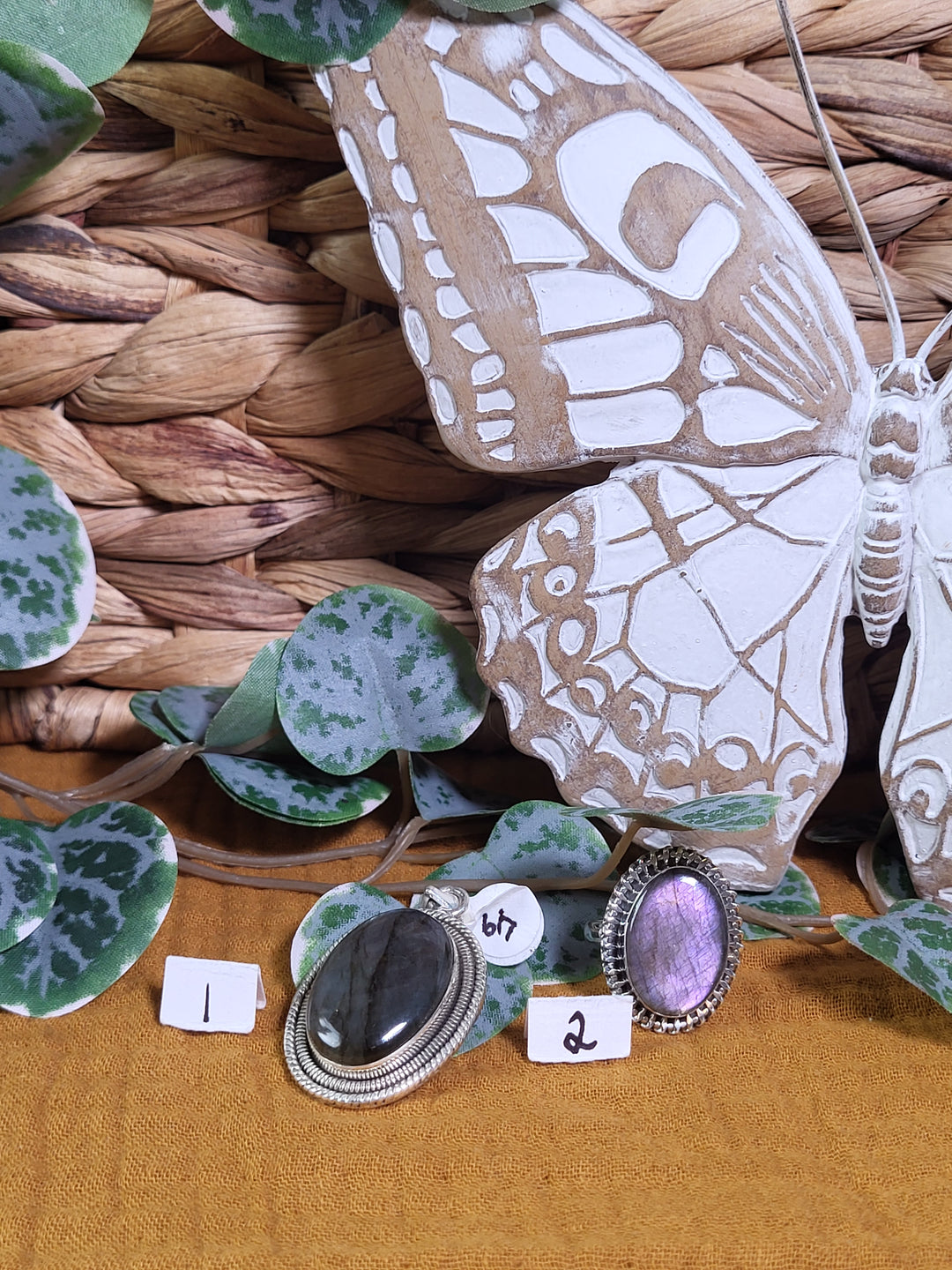 RESERVED FOR: Kristi K 8/24/24- 2 Sterling Silver Items