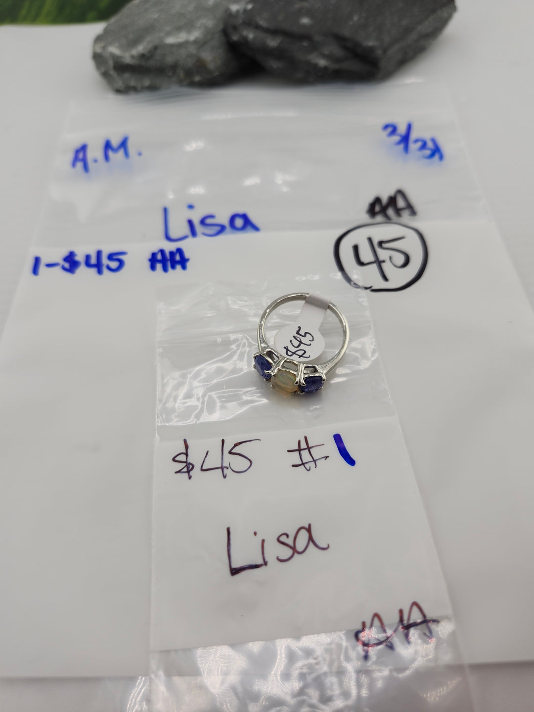 RESERVED FOR: Lisa- 3/31/2025 tiktok A.M. Live Show - 1 Sterling Silver Items