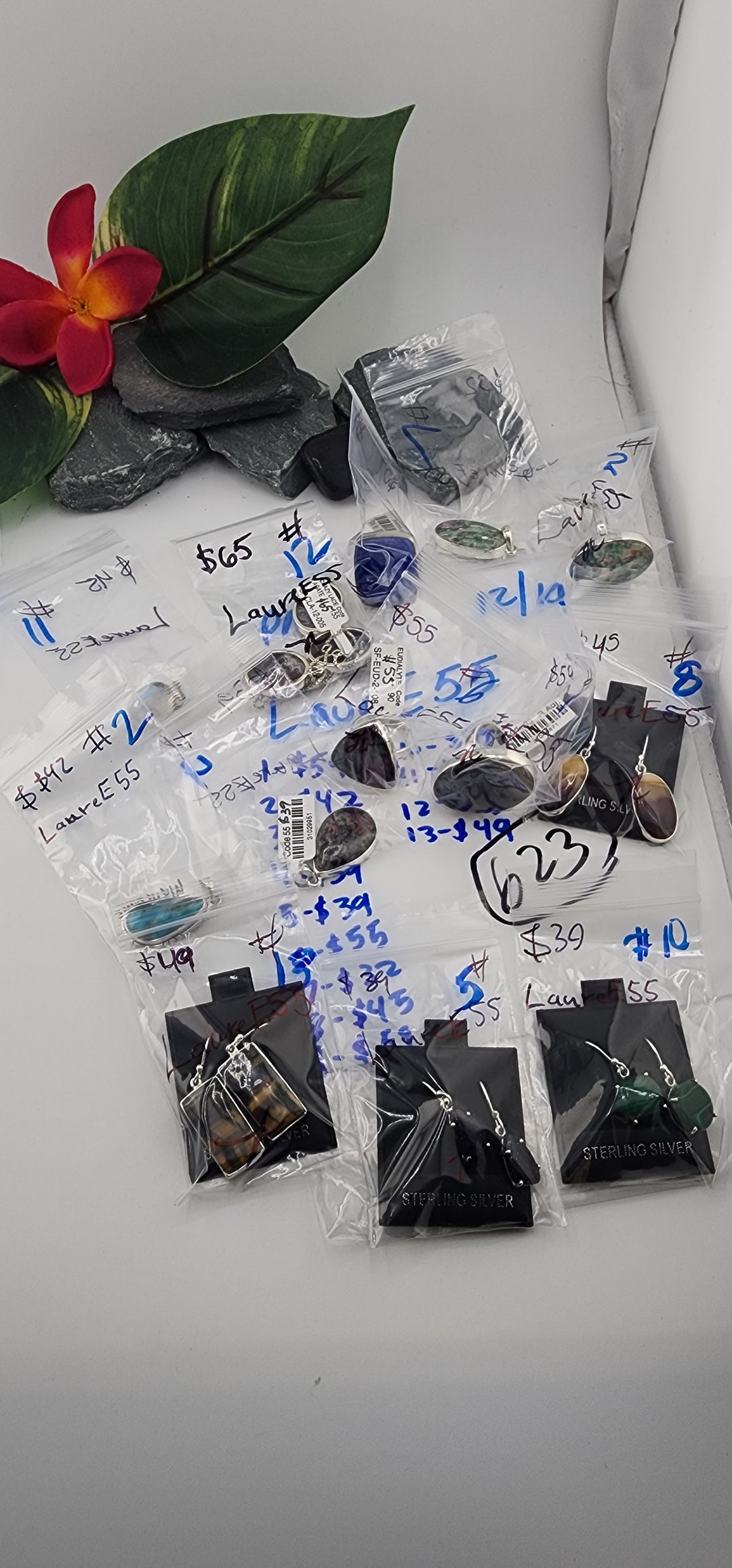 PM SHOW 48HR - RESERVED FOR: LaureE55- 12/19/2025 tiktok Live Show -13 Sterling Silver Items