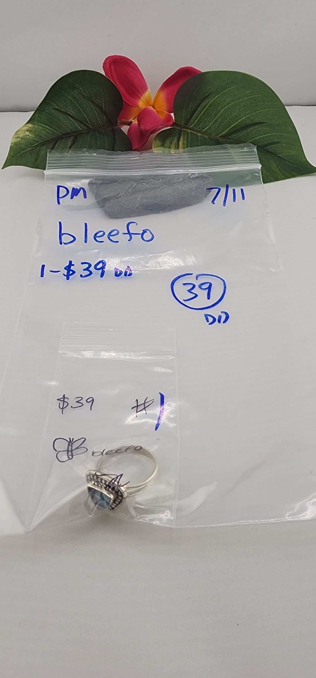 PM SHOW 48HR - RESERVED FOR: bleefo - 7/11/2025 FL tiktok Live Show - 1 Sterling Silver Items