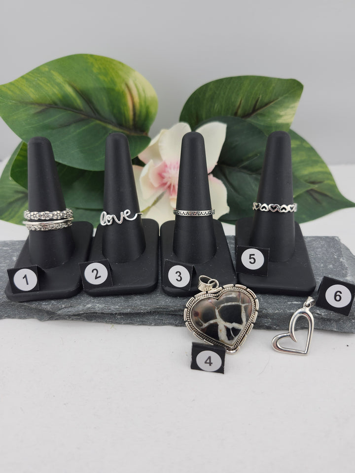 RESERVED FOR: ANGIE - 1/24/2025 Show - 11 Sterling Silver Items