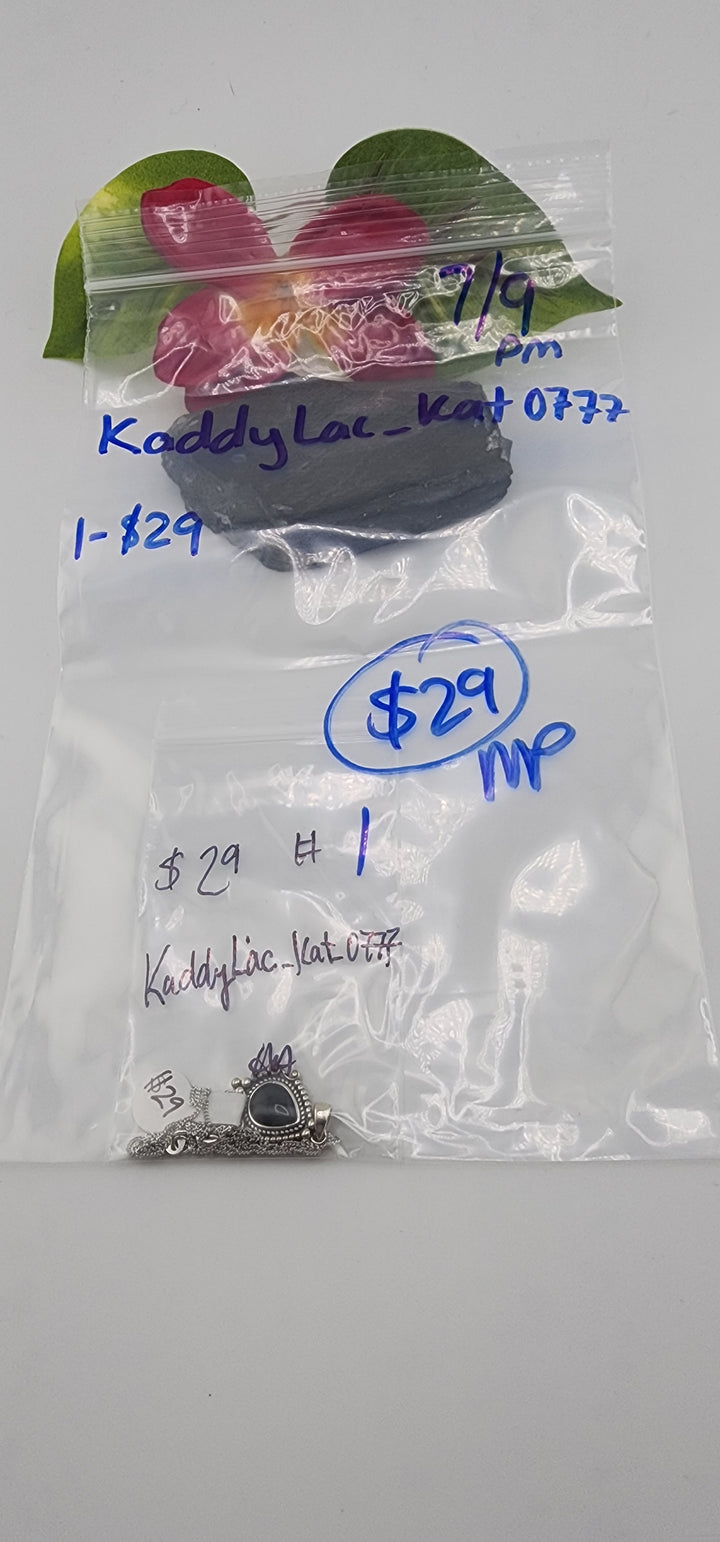 PM SHOW 48HR - RESERVED FOR: kaddylac_kat0777 - 7/9/2025 FL tiktok Live Show - 1 Sterling Silver Items