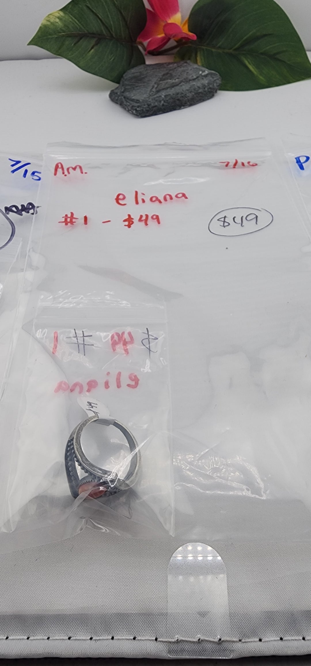 AM SHOW 48HR - RESERVED FOR:  eliana🦆💫 - 7/16/2025 FL tiktok Live Show -  1 Sterling Silver Items