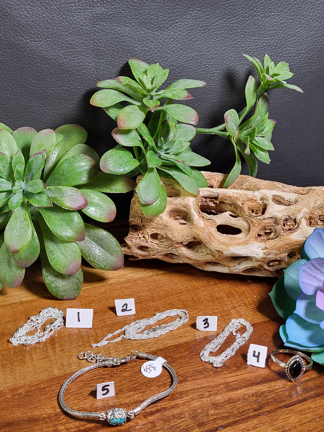 RESERVED FOR: Shawnee 8/17/24- 5 Sterling Silver Items