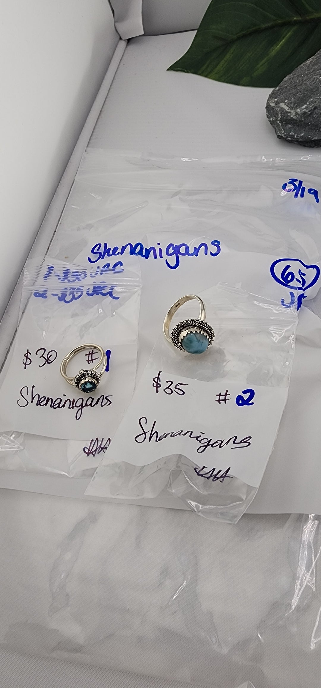 RESERVED FOR: Shenanigans - 3/19/2025 Live Show -  Sterling Silver Items