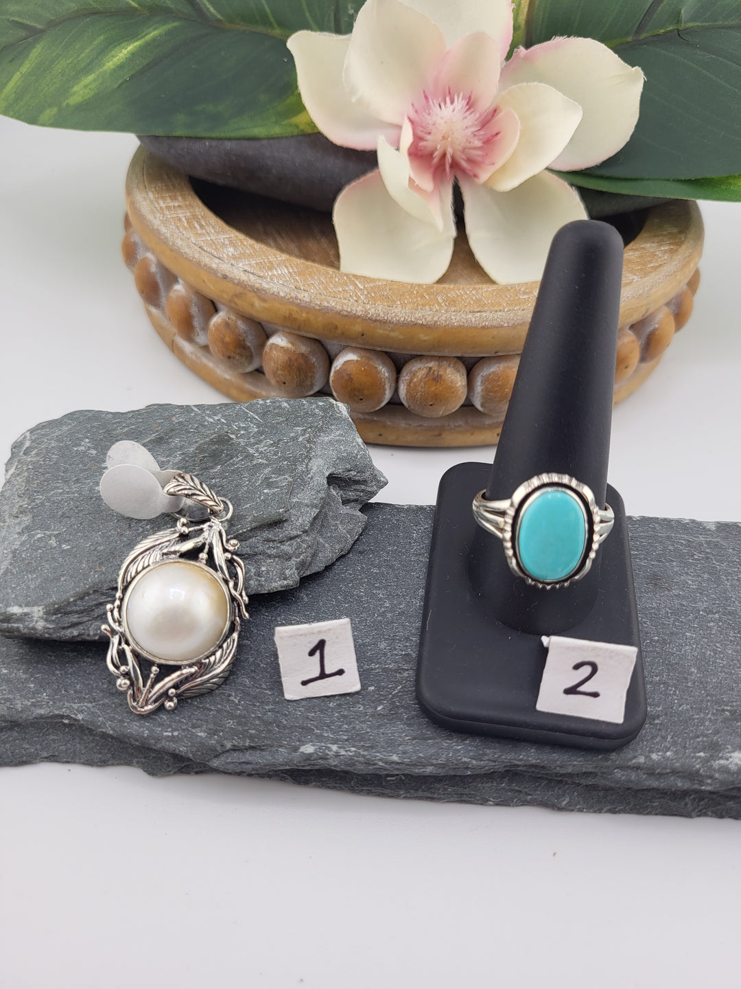 RESERVED FOR:   Robbie's World -12/01/2024 - 2 Sterling Silver Items