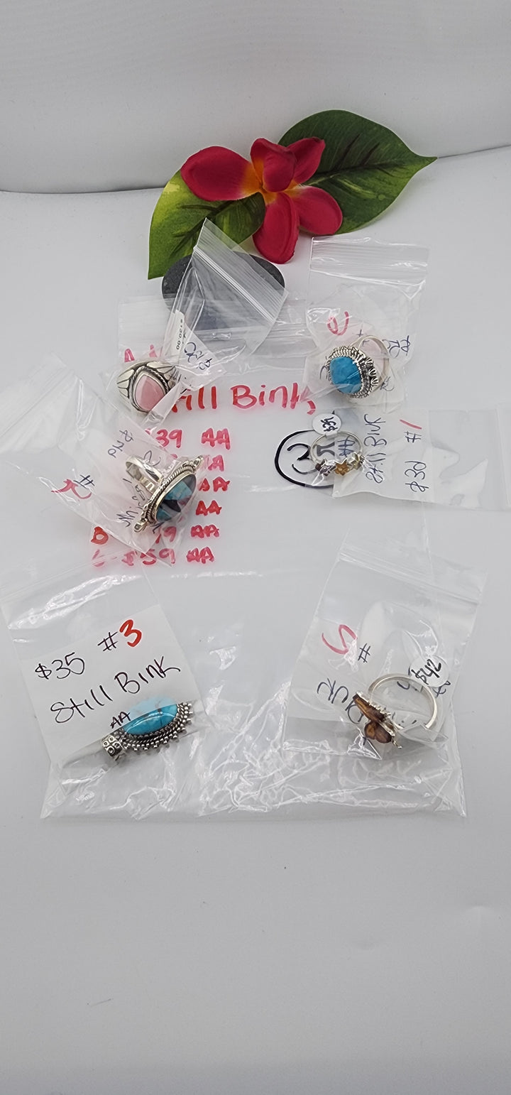 AM SHOW 48HR - RESERVED FOR: Still Bink - 9/15/2025 FL tiktok Live Show - 6 Sterling Silver Items