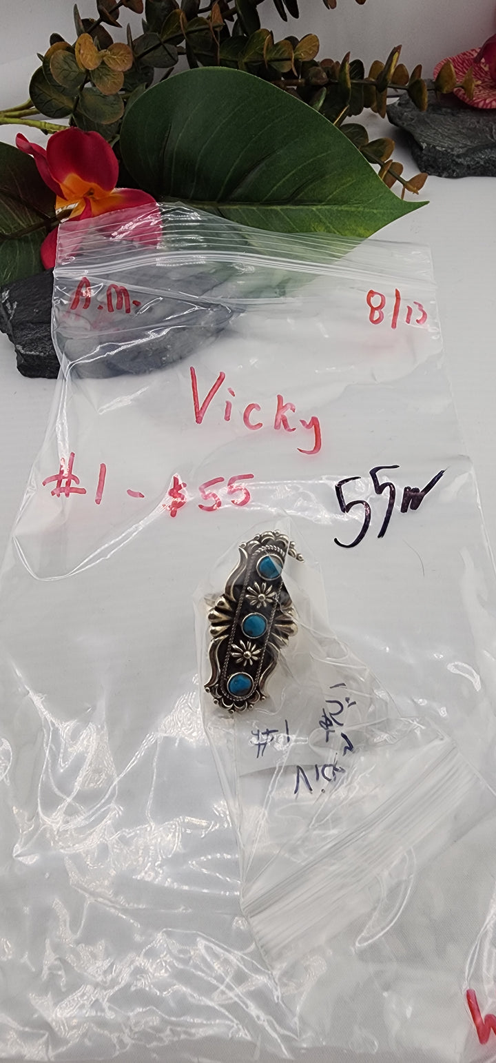 AM SHOW 48HR - RESERVED FOR: Vicky - 8/13/2025 FL tiktok Live Show - 1 Sterling Silver Items