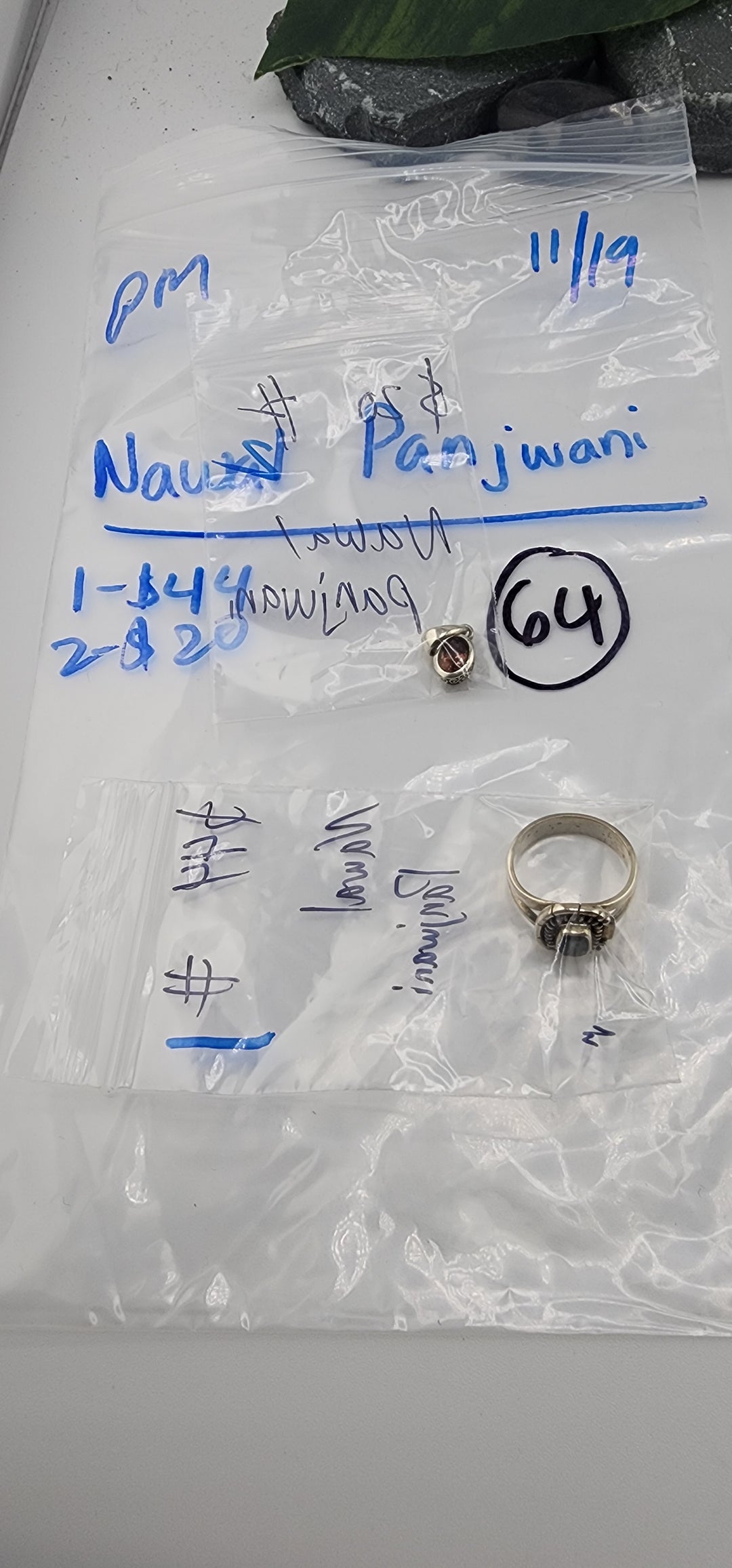 PM SHOW 48HR - RESERVED FOR: Nawal Panjwani - 11/19/2025 tiktok Live Show - 2 Sterling Silver Items