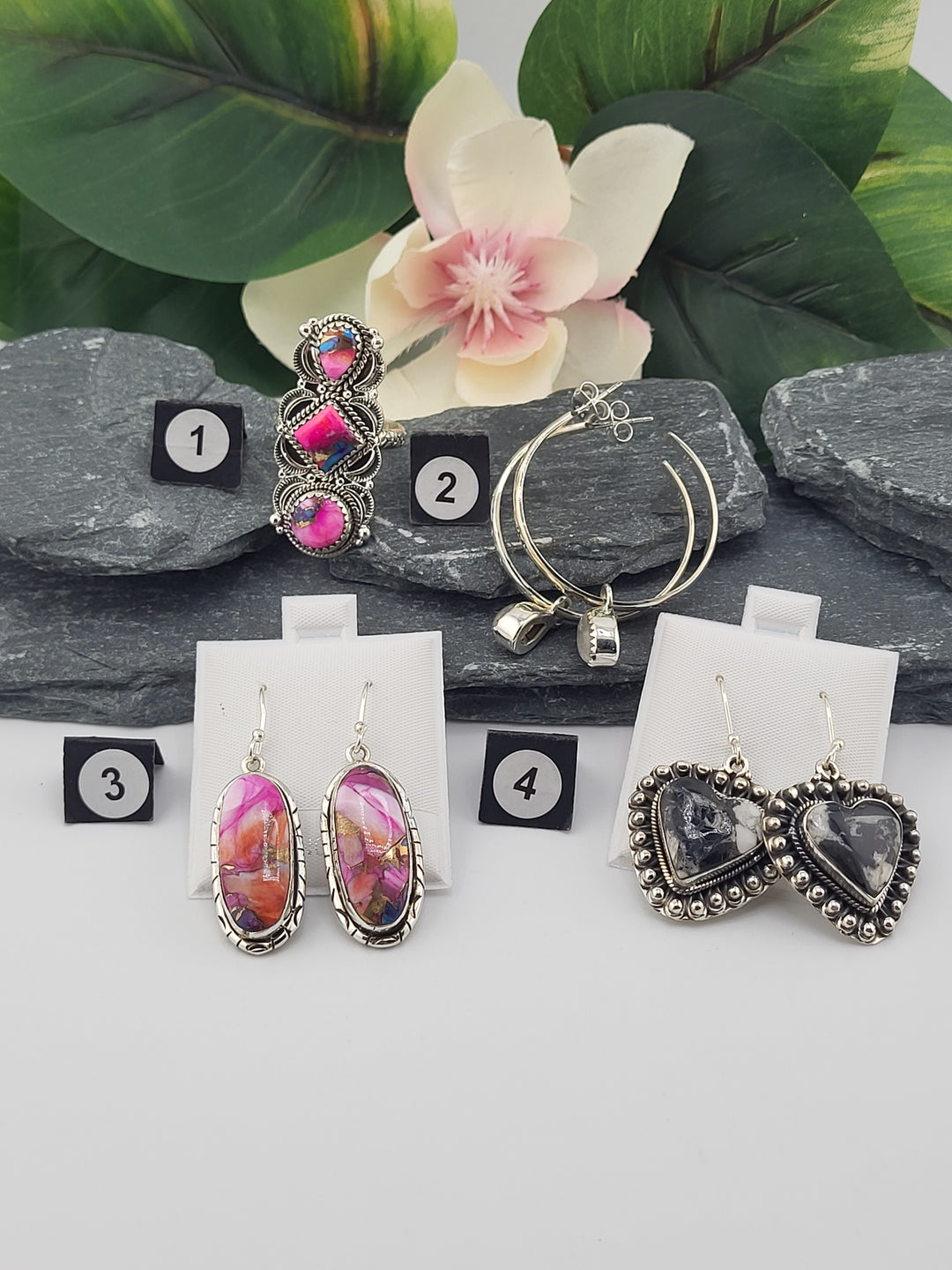 RESERVED FOR: xena1966k66 - 2/1/2025 Show - 4 Sterling Silver Items