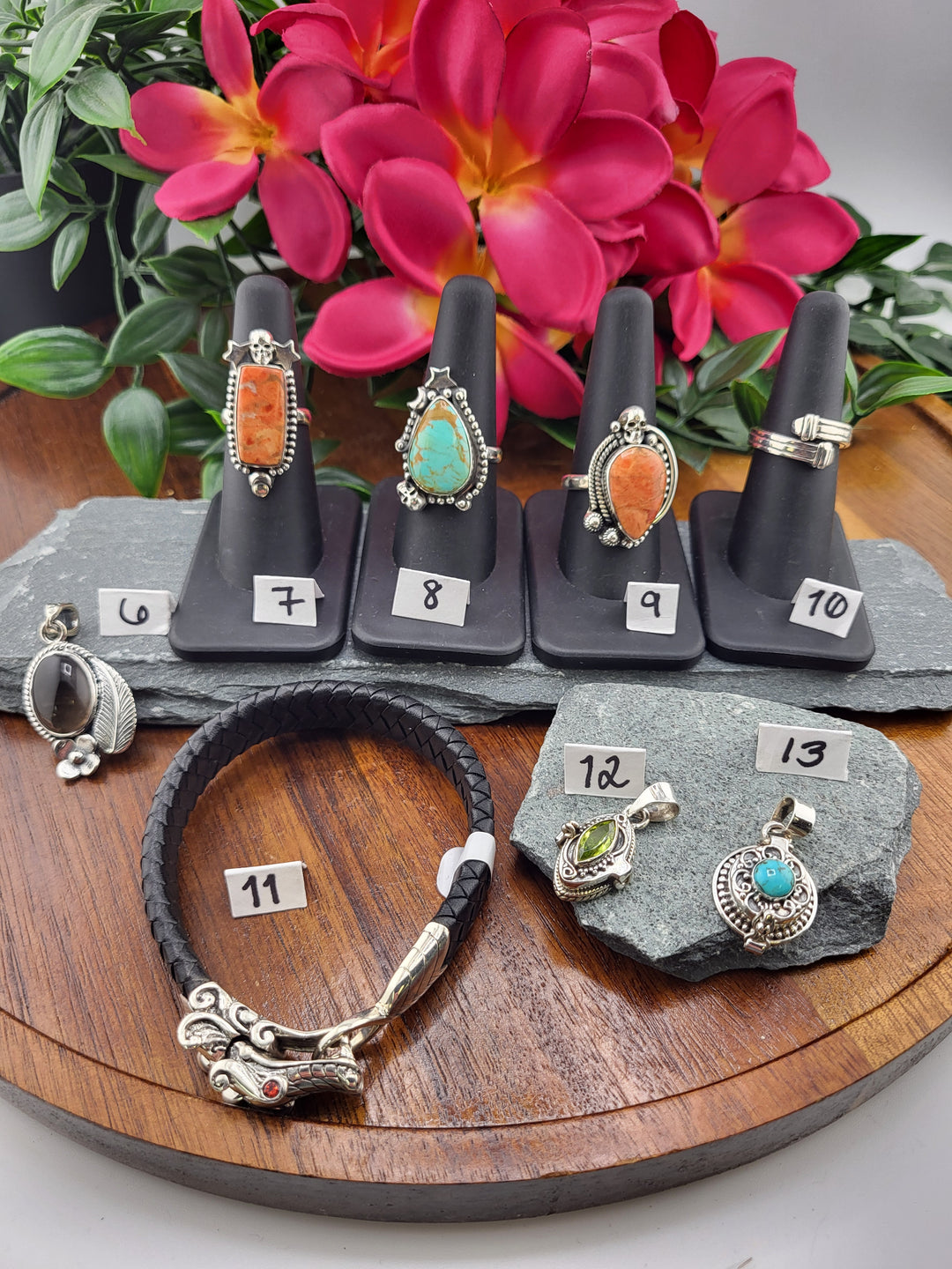 RESERVED FOR:  Gina -10/20/2024 - 5 Sterling Silver Items