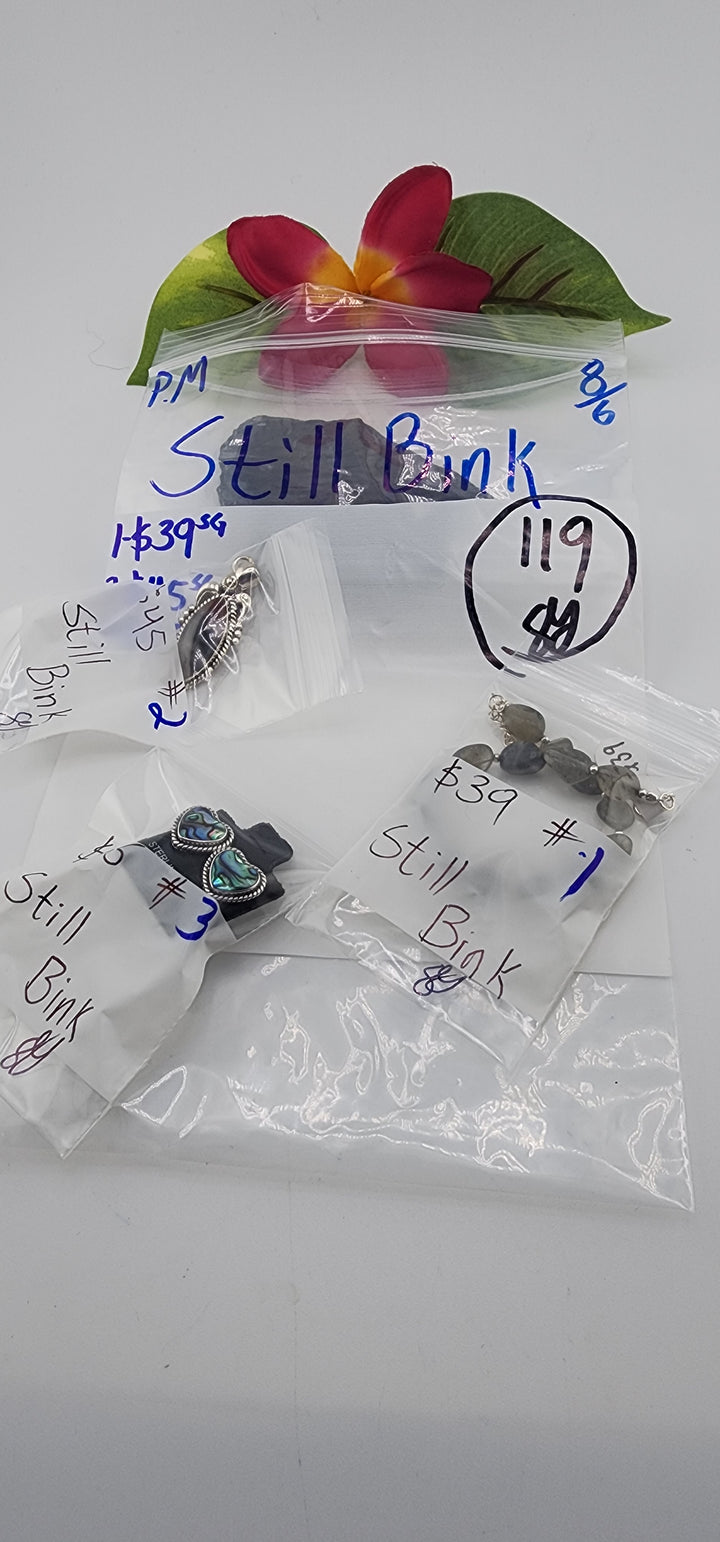 PM SHOW 48HR - RESERVED FOR:  Still Bink - 8/6/2025 FL tiktok Live Show - 3 Sterling Silver Item