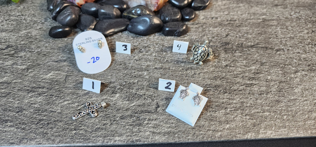 RESERVED FOR: MissRia-7/7/24- 4 Sterling Silver Items