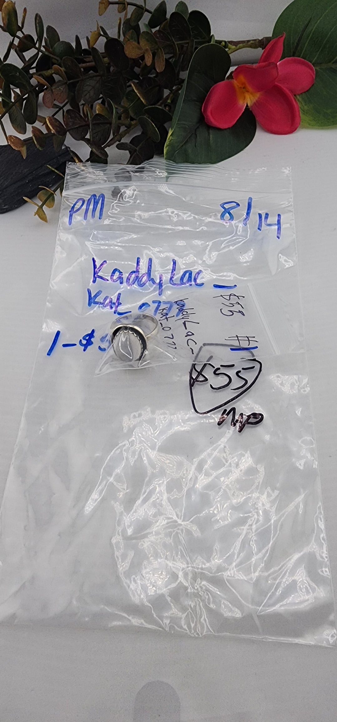 PM SHOW 48HR - RESERVED FOR: KaddyLac_kat_0777  - 8/14/2025 FL tiktok Live Show - 1 Sterling Silver Items