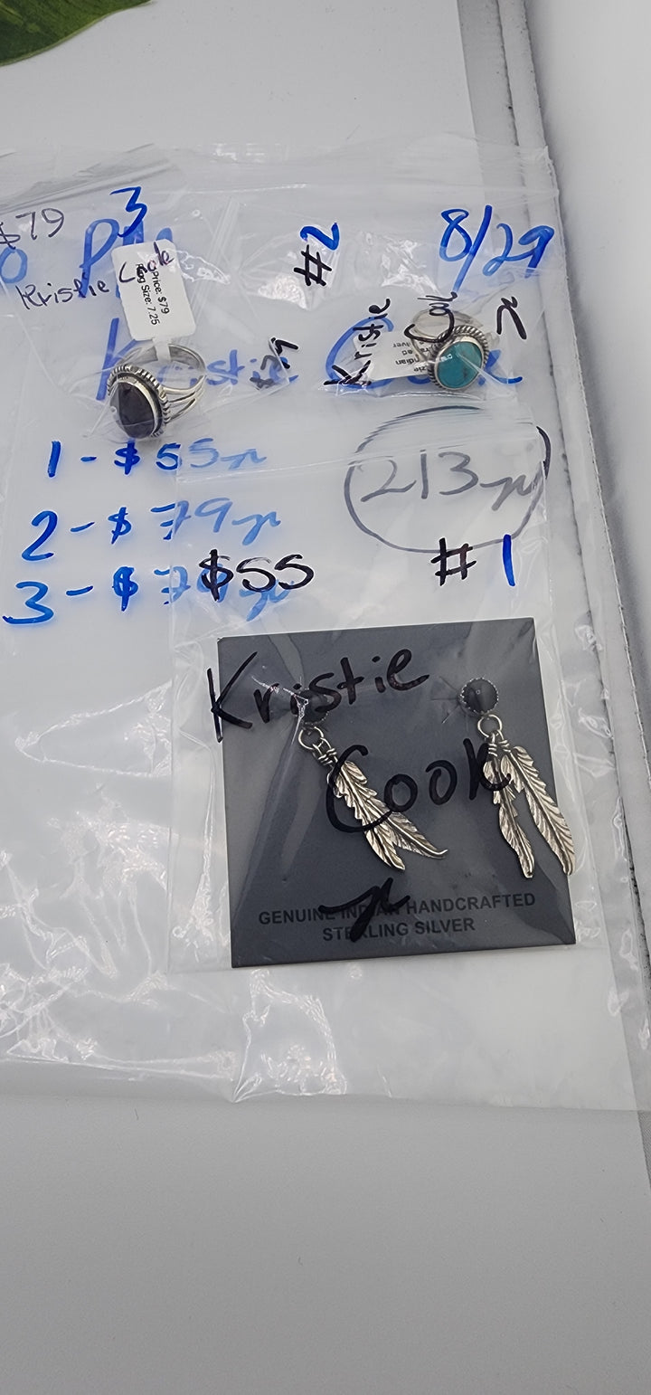 PM SHOW 48HR - RESERVED FOR: Kristie Cook - 8/29/2025 FL tiktok Live Show - 3 Sterling Silver Items