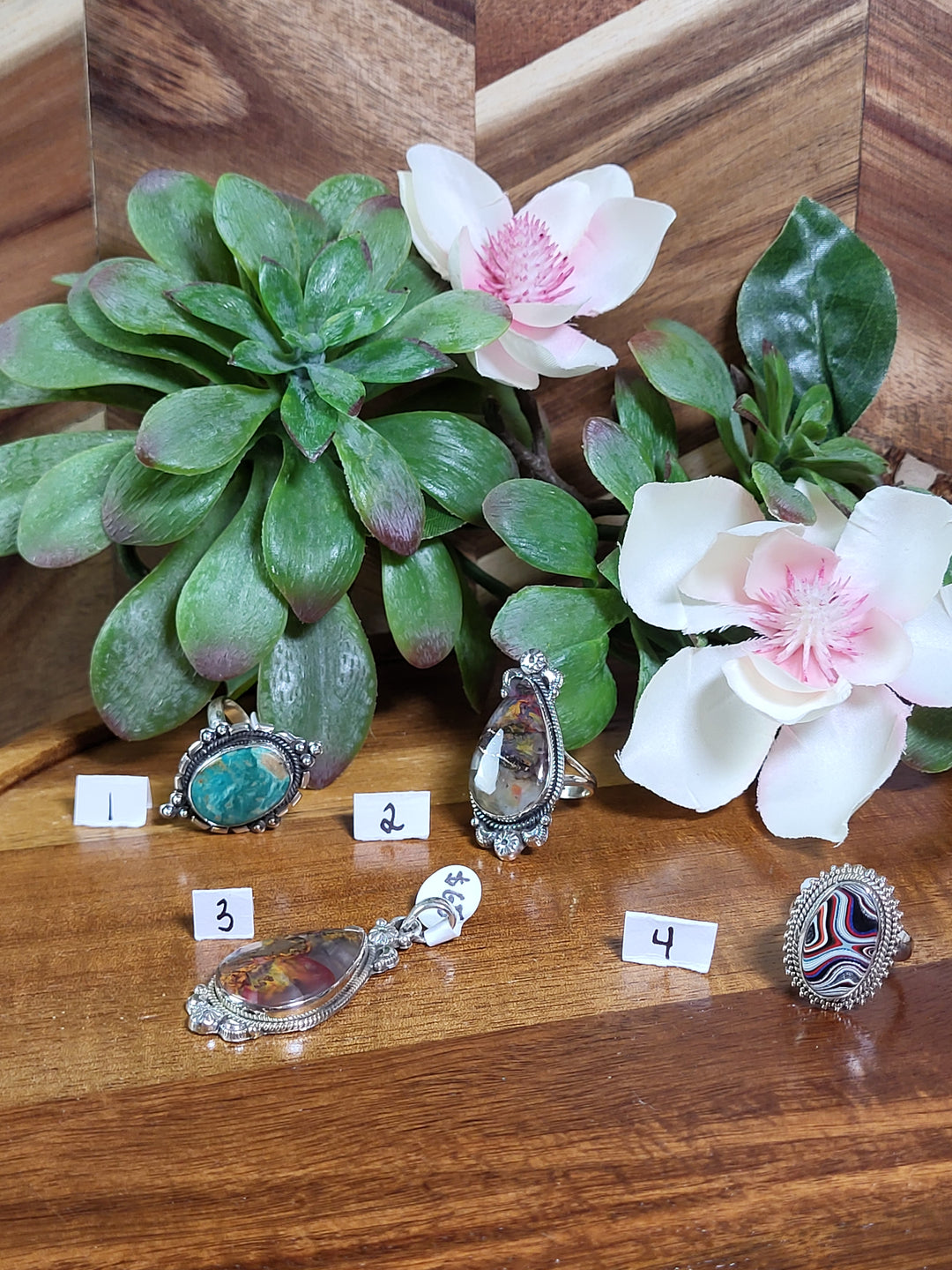 RESERVED FOR: Anne Marie 8/10/24- 4 Sterling Silver Items
