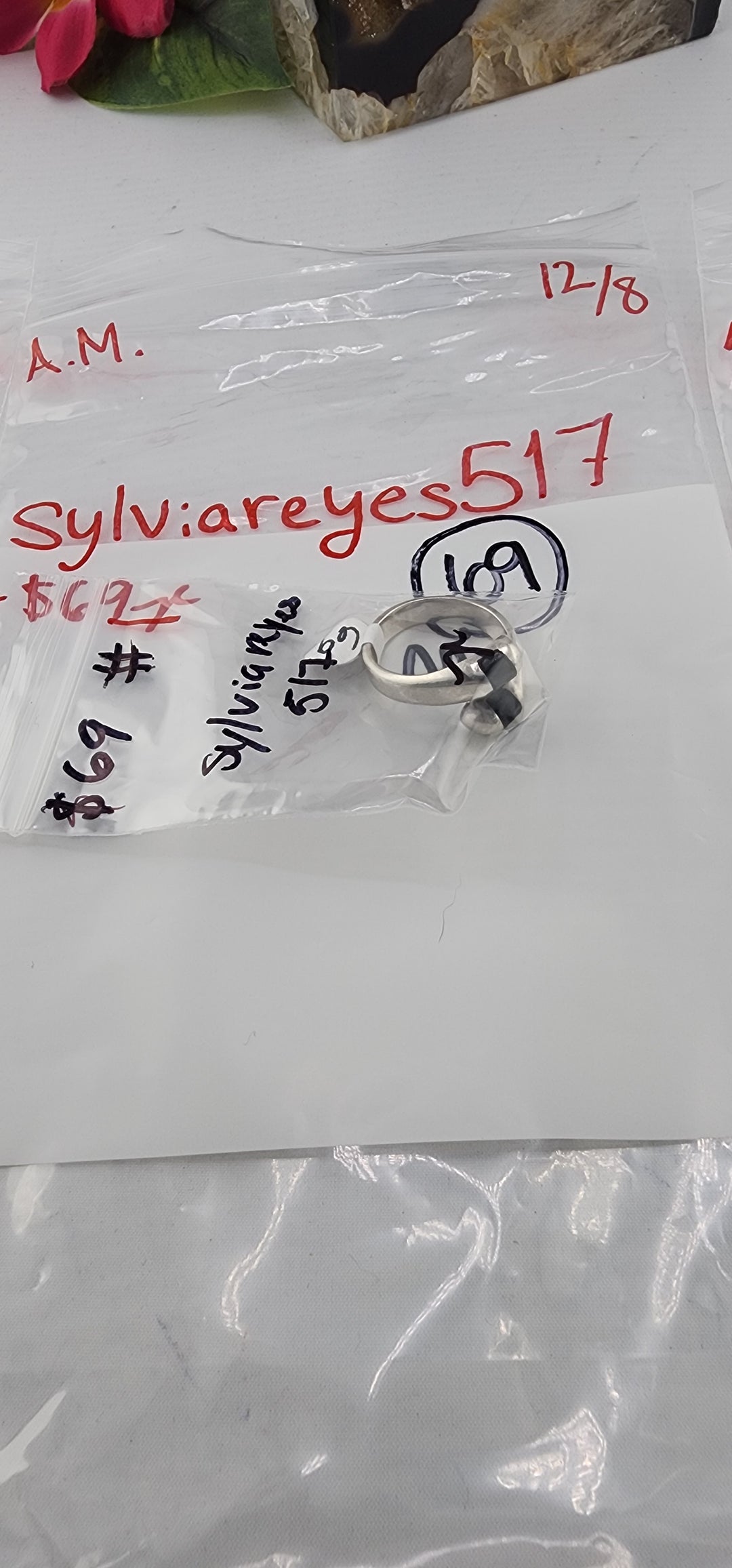 AM SHOW 48HR RESERVED FOR: sylviareyes517 - 12/8/2025 FL tiktok Live Show - 1 Sterling Silver Items