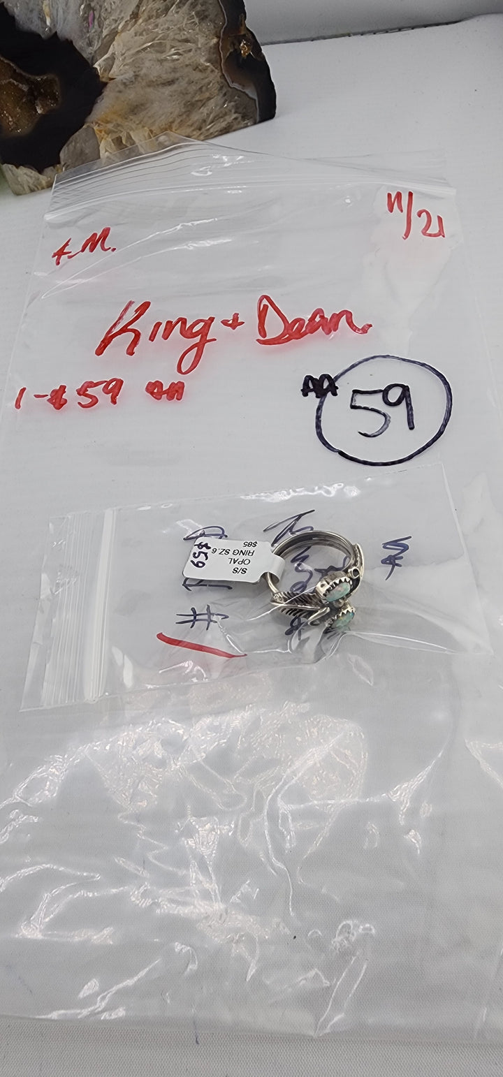 AM SHOW 48HR RESERVED FOR: King & Dean - 11/21/2025 FL tiktok Live Show - 1 Sterling Silver Items